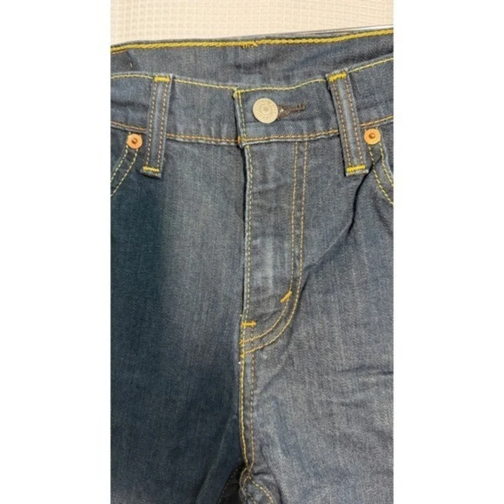 Levi's 508 Regular Taper Jeans Men's 29x32 Dark Wash Denim